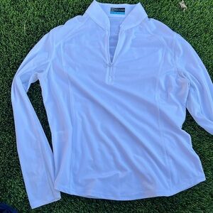 Athletic 3/4 zip (like new)